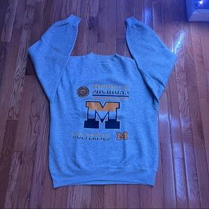 vintage michigan sweatshirt